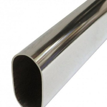 Труба овал. 30х15х0,6х2000мм хром JT-27 *1