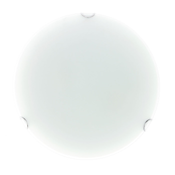 Светильник настенно-потолочный стекло FX4041/12''  Е27 60Вт  (h=90, диам 300 ) 8кв.м.  *1