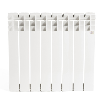 Радиатор биметаллический 8 секций STI, 500 мм, белый Радиатор биметаллический 8 секций STI, 500 мм, белый