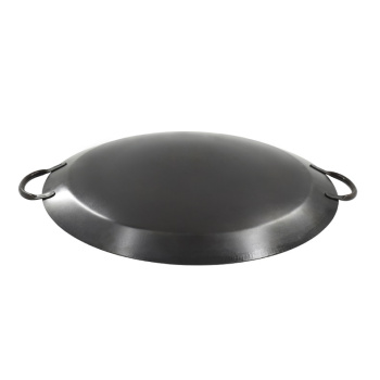 Сковорода стальная "САДЖ" d39cм, толщ.2мм, с эко-воронением "Kukmara" сж390 *1/8