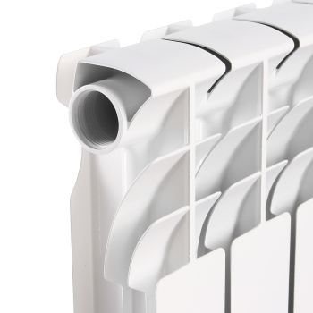 Радиатор биметаллический 10 секций VALFEX Optima Version 2.0, 500 мм, белый Радиатор биметаллический 10 секций VALFEX Optima Version 2.0, 500 мм, белый
