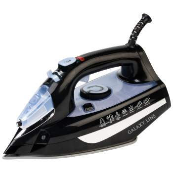 Утюг с отпар. 2600Вт GALAXY LINE GL 6129 керамич. подошва, вертик. отпаривание, антикапля *1/6