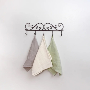 Вешалка настенная "Кружева 5" шир.402мм 5крючков Коричневый ВН 276 КОР ("ЗМИ")*1/10