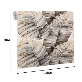 Обои  флиз. "Эрисманн" Bali (сер.) 60841-03 10.05х1.06м *6 Обои  флиз. "Эрисманн" Bali (сер.) 60841-03 10.05х1.06м *6