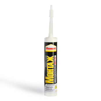 Жидкие гвозди 280 г Момент Монтаж Суперсильный МВп-70, прозрачный