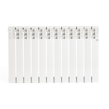 Радиатор биметаллический 12 секций STI, 500 мм, белый Радиатор биметаллический 12 секций STI, 500 мм, белый