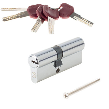 Механизм врезной 80(35/45) хром ключ/ключ ZM-CR Code Deco*1/12/48