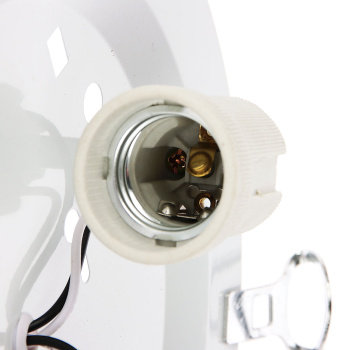 Светильник настенно-потолочный стекло FX4041/12''  Е27 60Вт  (h=90, диам 300 ) 8кв.м.  *1