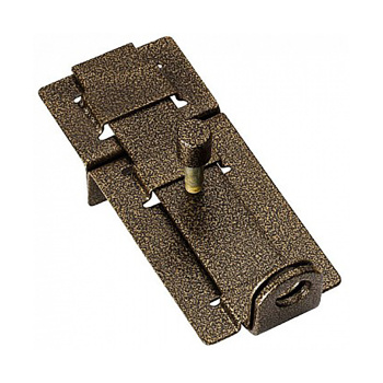 Задвижка дверная плоская ЗД1 прямоуг.ригель Киров *1/10