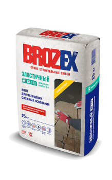 Клей для плитки 25 кг BROZEX Эластичный KS 113, С2 ТЕ S1 Клей для плитки 25 кг BROZEX Эластичный KS 113, С2 ТЕ S1