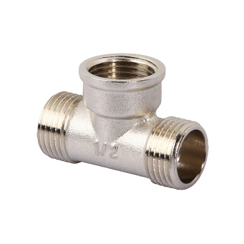 Тройник сантехнический 1/2"(Ø15) П/М/П CTM CRTMFM12 (аналог ДЛ211) *10/80 Тройник сантехнический 1/2"(Ø15) П/М/П CTM CRTMFM12 (аналог ДЛ211) *10/80