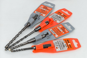 Бур по бетону  6*410мм SDS-plus 2 грани (YAE400600410) Novocraft *1/10/50