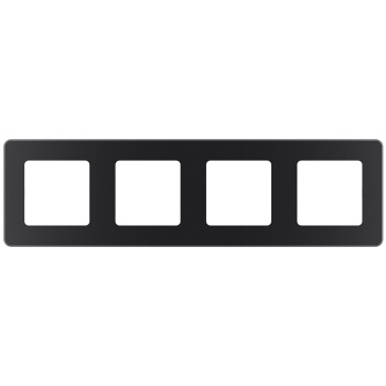 Рамка "Inspiria" 4-м антрацит Legrand 673963 *1/10/50