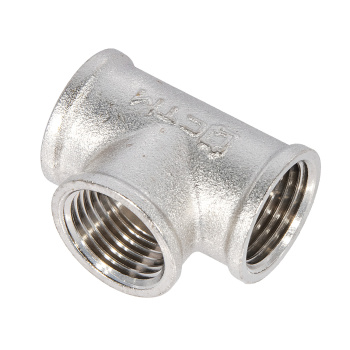 Тройник сантехнический 1/2"(Ø15) М/М/М CTM CRTF0012 *10/100 Тройник сантехнический 1/2"(Ø15) М/М/М CTM CRTF0012 *10/100