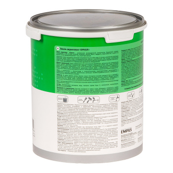 Эмаль акриловая белая матовая 3 кг Ореол *1/4/144