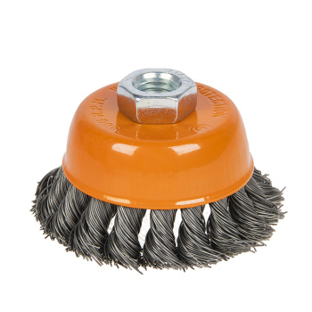 Щетка-насадка "чашка" для УШМ 75 мм STURM стальн. (арт. 5240202) *1/80