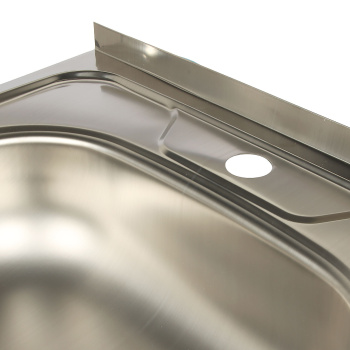 Мойка нерж.накладн.500х500х150мм 0,5 мм без сифона, выпуск 1 1/2" *1/18 Мойка нерж.накладн.500х500х150мм 0,5 мм без сифона, выпуск 1 1/2" *1/18