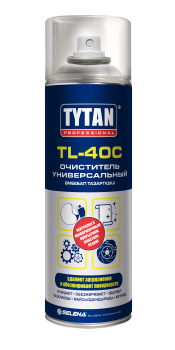 Очиститель универсальный "TYTAN TL40C" 400мл 16891  *1/12 Очиститель универсальный "TYTAN TL40C" 400мл 16891  *1/12