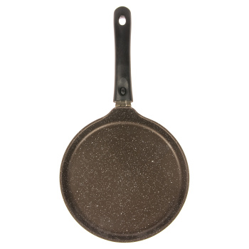 Сковорода алюм. а/приг.литая Kukmara "Мраморная" кофейн.Блинная d22см Съем.р. сбмк220-1а *1/8