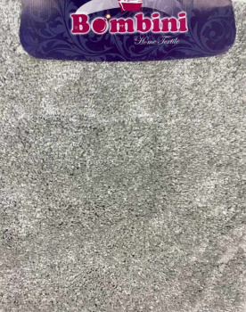 Коврик д/ванной Bombini "Shaggy Soft" (60см х 100см) Серый *1/30