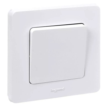 Рамка "Inspiria" 1-м белый Legrand 673930 *1/40/200