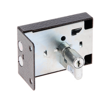 Замок накладной Омега ЗН.1 медь 2-х ригельный Димитровград *1/30