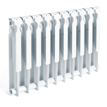 Радиатор алюминиевый 10 секций VALFEX Optima Version 2.0, 500 мм, белый