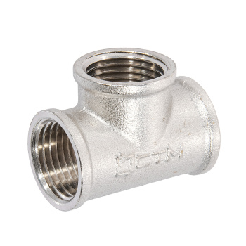 Тройник сантехнический 1/2"(Ø15) М/М/М CTM CRTF0012 *10/100 Тройник сантехнический 1/2"(Ø15) М/М/М CTM CRTF0012 *10/100