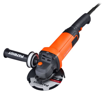 Шлифмашина угловая 125мм 1300Вт 11000об/мин М14 AG 128E PATRIOT *1/8 Шлифмашина угловая 125мм 1300Вт 11000об/мин М14 AG 128E PATRIOT *1/8