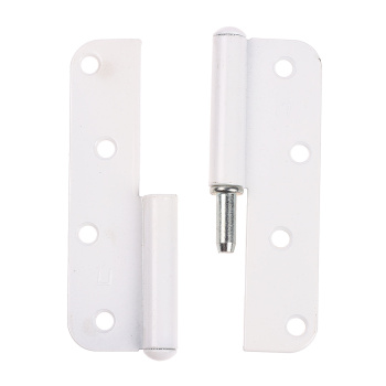 Петля накладная полимер.110мм белая ПРАВАЯ СКОБИС *50 Петля накладная полимер.110мм белая ПРАВАЯ СКОБИС *50