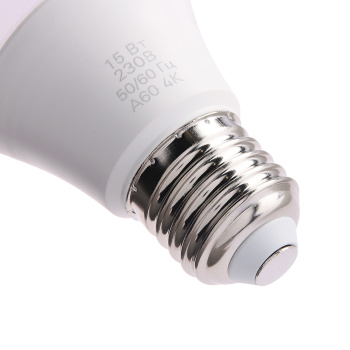 Лампа светодиодная ОНЛАЙТ PROMO, Е27, груша А60, 15 Вт, 1350 Лм, 4000 К, нейтральный белый