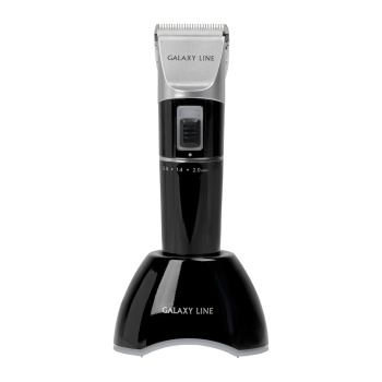 Машинка для стрижки волос Galaxy LINE GL 4159 1Вт Li-ion аккум+от сети, 4 насадки (3,6,9,12мм) *1/20