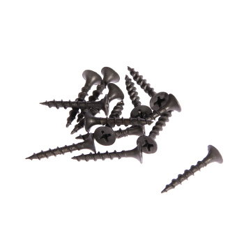 Саморезы по дереву 3.5х25 мм BROZEX, крупная резьба, фосфатированные, 30 шт.