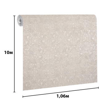 Обои  флиз. "Эрисманн" Frederic (беж.) 61011-04 10.05х1.06м *6