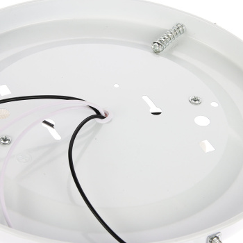 Светильник настенно-потолочный стекло FX4041/12''  Е27 60Вт  (h=90, диам 300 ) 8кв.м.  *1