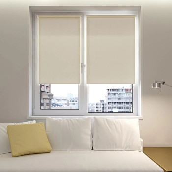 Рулонная штора Декор, шампань, 61.5х175 см