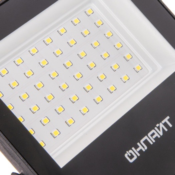 Прожектор светодиодный 50Вт 6,0K IP65 холодный Онлайт OFL-50-6K-BL-IP65-LED 71660 *1/40
