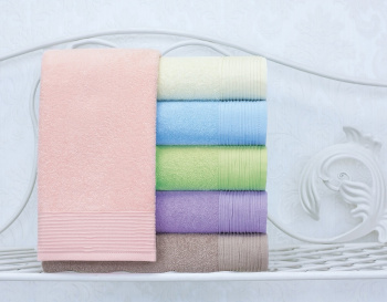 Полотенце махровое 70*130см Палитра Светло-зеленый 00 МХ30 Aquarelle/Самойловский текстиль *1/10