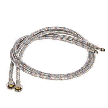 Шланг соединительный к смесителю 120 см нерж.сталь VALFEX М10*18-1/2" уп.2шт *1/40 Шланг соединительный к смесителю 120 см нерж.сталь VALFEX М10*18-1/2" уп.2шт *1/40