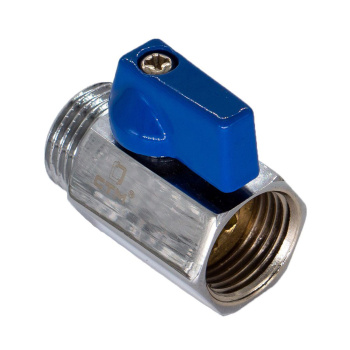 Кран шаровый 1/2" (Ø15) М/П MINI СТМ CWMFM012 *1/144 Кран шаровый 1/2" (Ø15) М/П MINI СТМ CWMFM012 *1/144